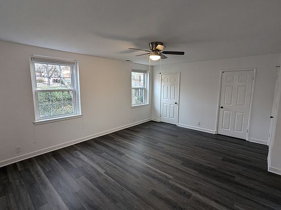 Master Bedroom with two closets