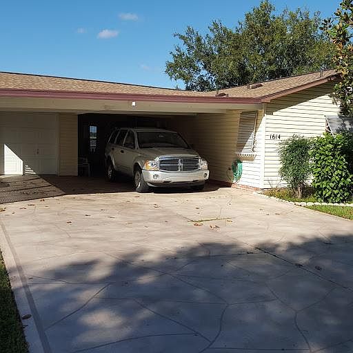 Parks two undercover plus Golf cart garage