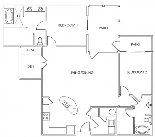 Floor plan F3