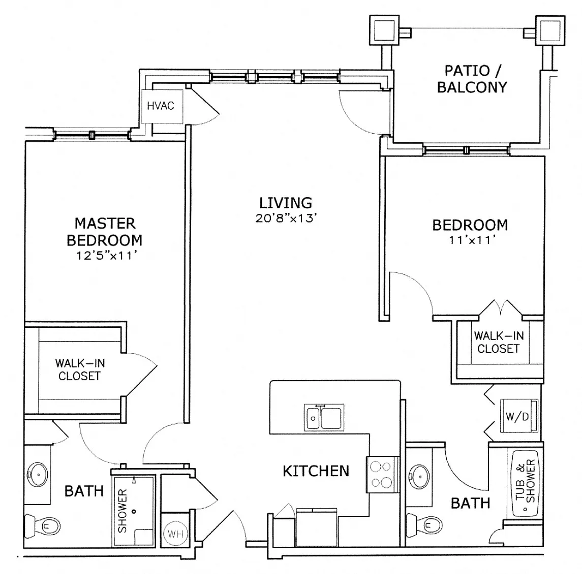 Floor plan E1