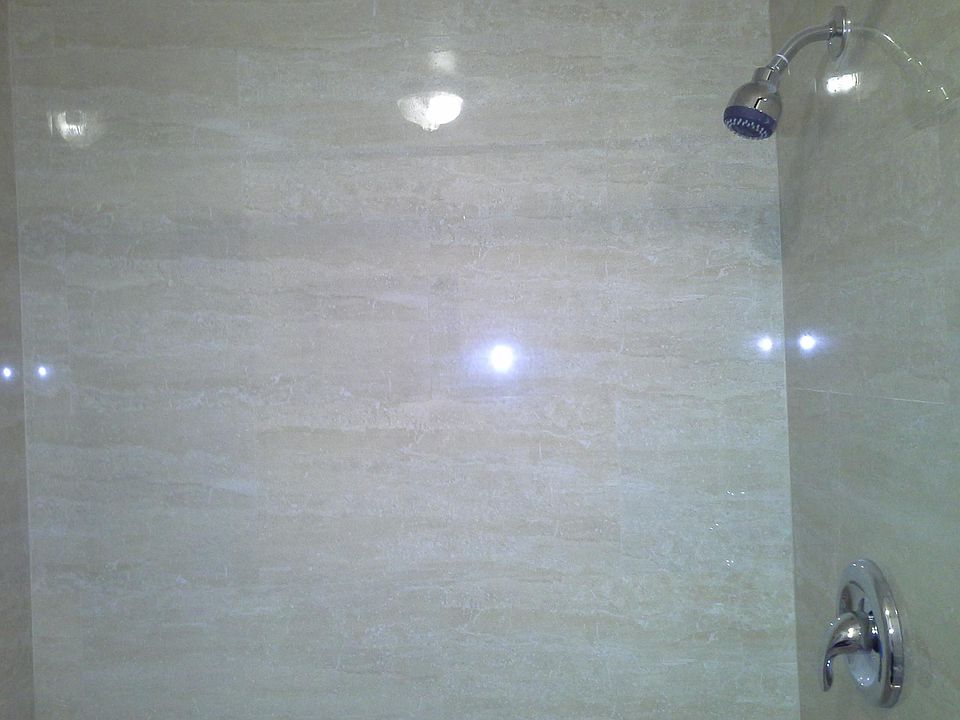 new shower