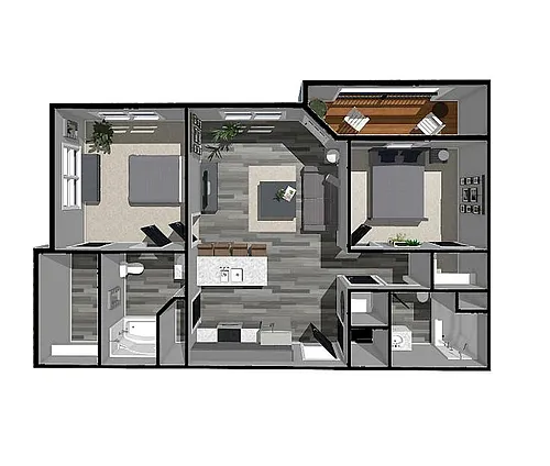 Floor plan Frick