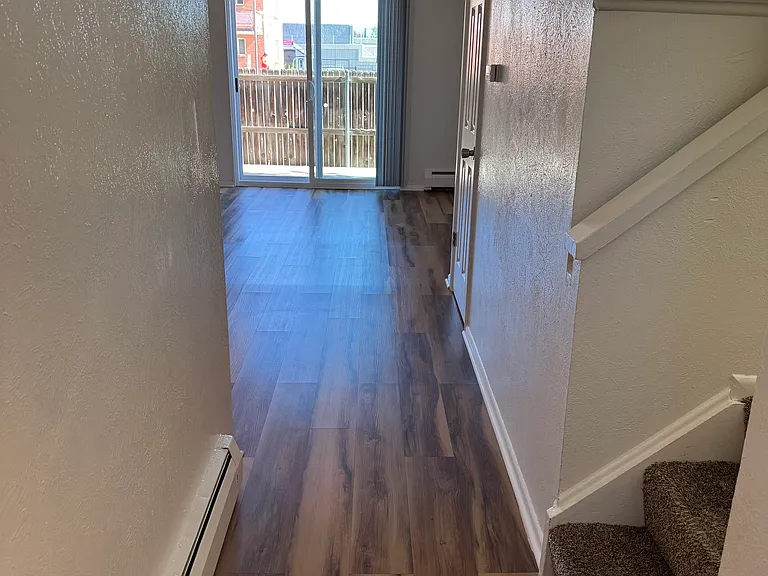 Entry with new wood style LVP