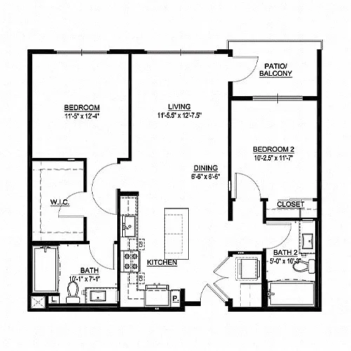 Floor plan B1