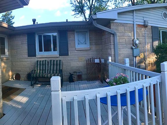 Porch by Garage
