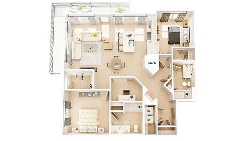 Floor plan B6