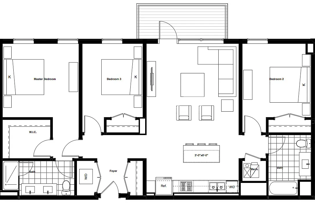 Floor plan 9 - 3X2