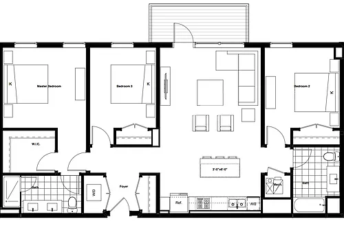 Floor plan 9 - 3X2