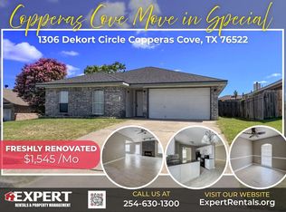1306 Dekort Cir, Copperas Cove, TX 76522