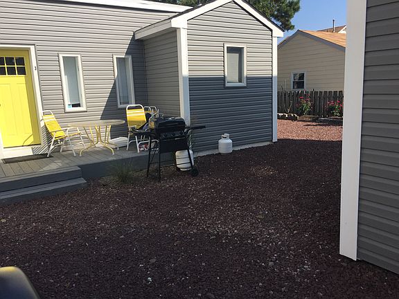 Back ranch style house