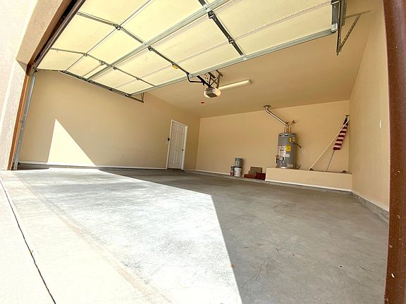Clean 2 car garage ( newly installed gas hot water heater )
