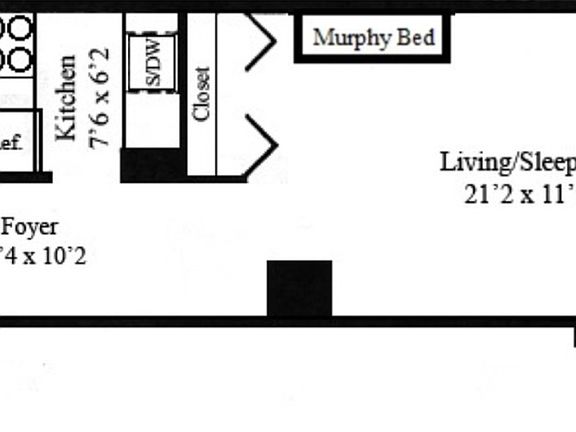 2nd image of 350 W 50th St APT 5M