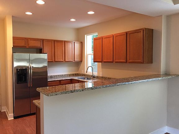 view into kitchen