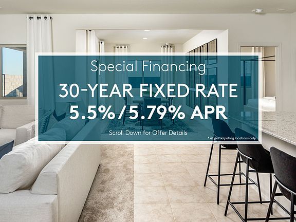 This home is eligible for a special financing offer