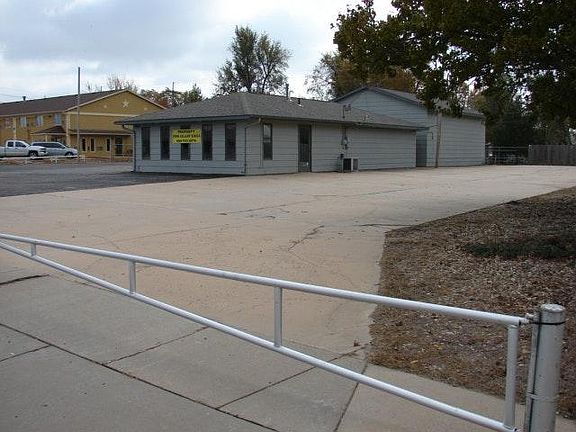 front and west side