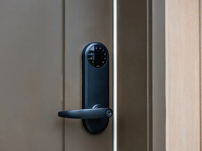 Apartments and townhomes with keyless entry