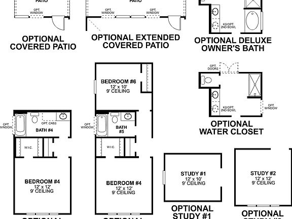 Livingston First Floor Options