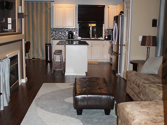 Family room into Kitchen