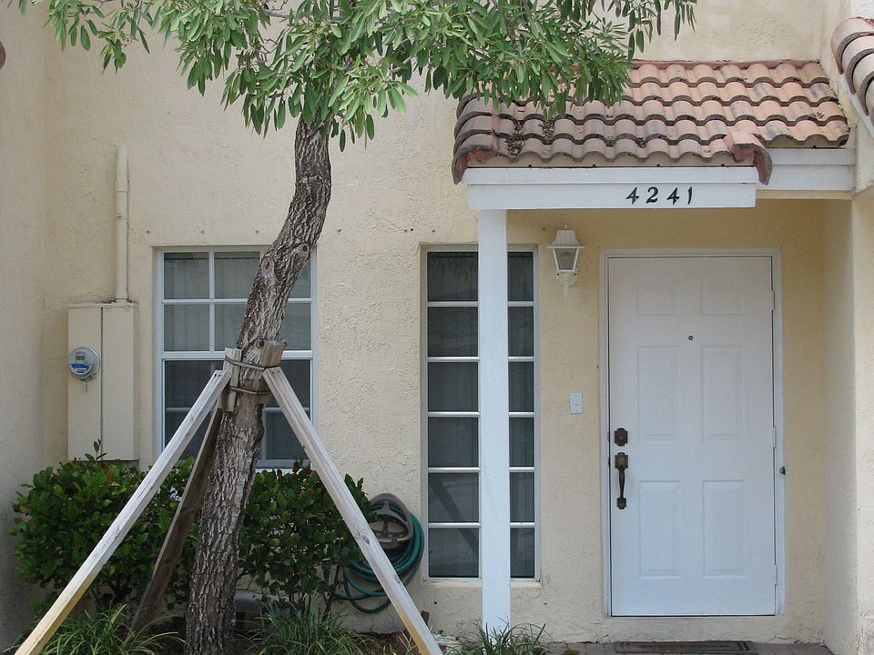 front of the house