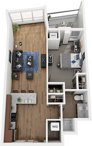 Floor plan A6