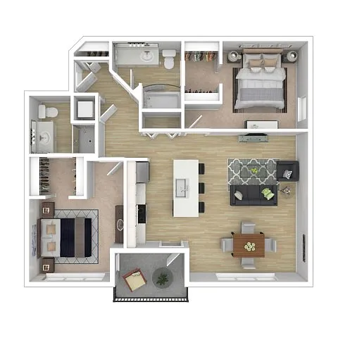 Floor plan Caraway - Income Limited