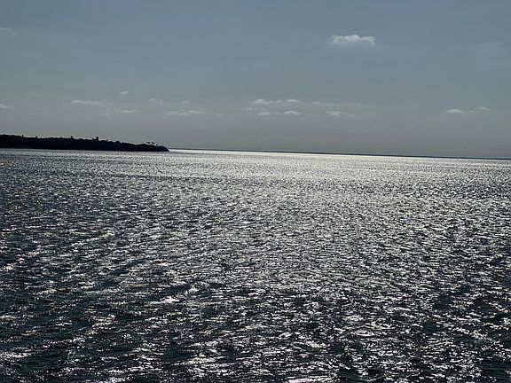 Tampa Bay view from balcony (east)