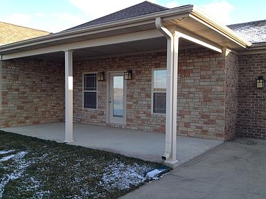 Large covered patio