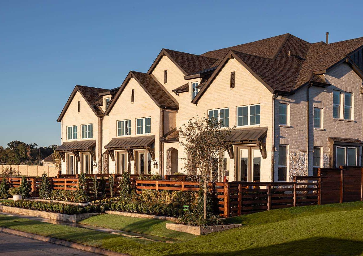 Trinity Falls Townhomes The Patios by Highland Homes in McKinney TX