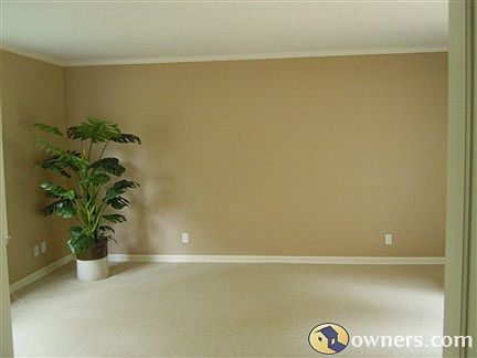 Living Room has french doors