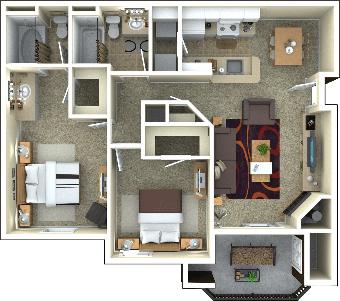 Floor plan Residence 4 Luxury