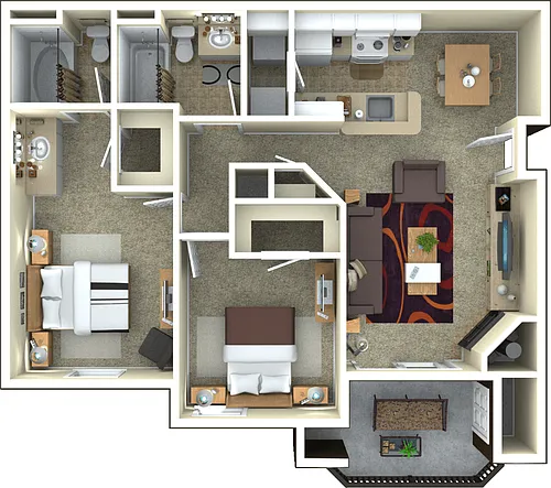 Floor plan Residence 4 Luxury