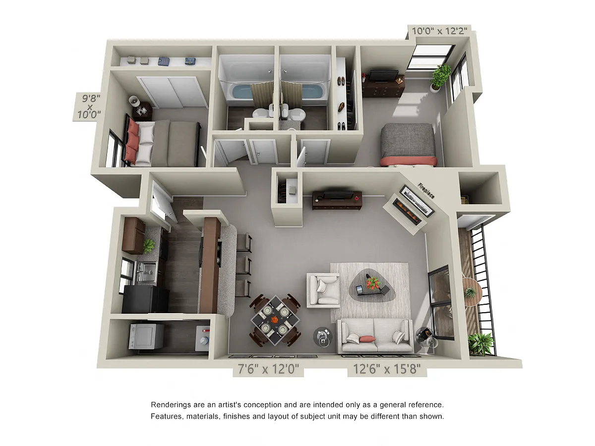 Floor plan Mt. Rainer