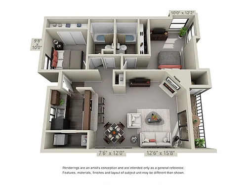 Floor plan Mt. Rainer