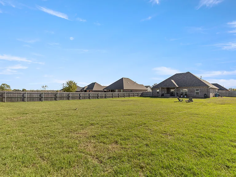 From the back of the property