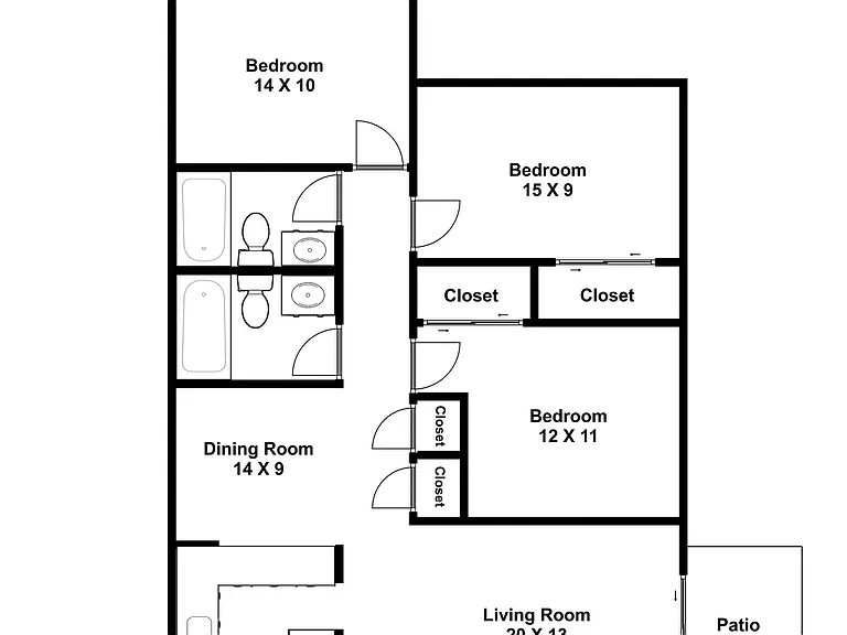 3 Bedroom 2 Bath Ascend Moore Ok
