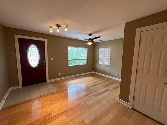 Entryway and front living room
