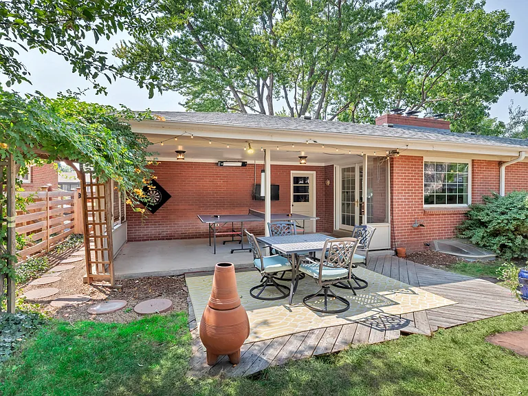 Main Back Patio And Deck