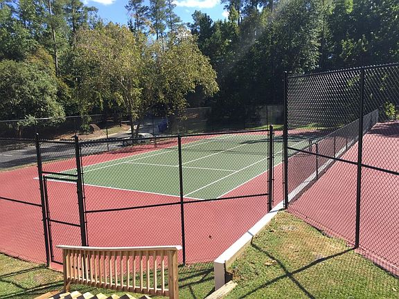Two tennis courts