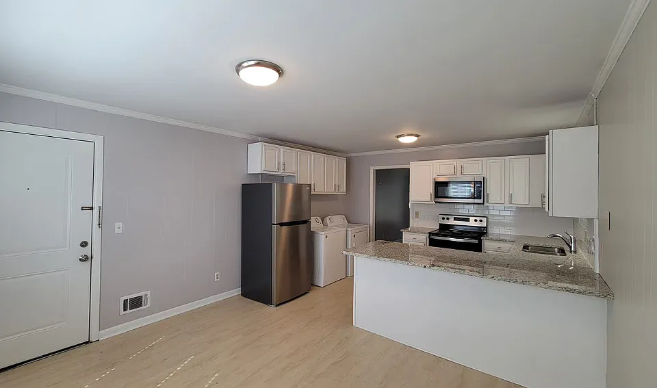 Kitchen - Laundry Area