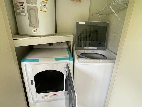 Brand new Large Capacity Washer & Dryer.
New Water Heater installed 2023.