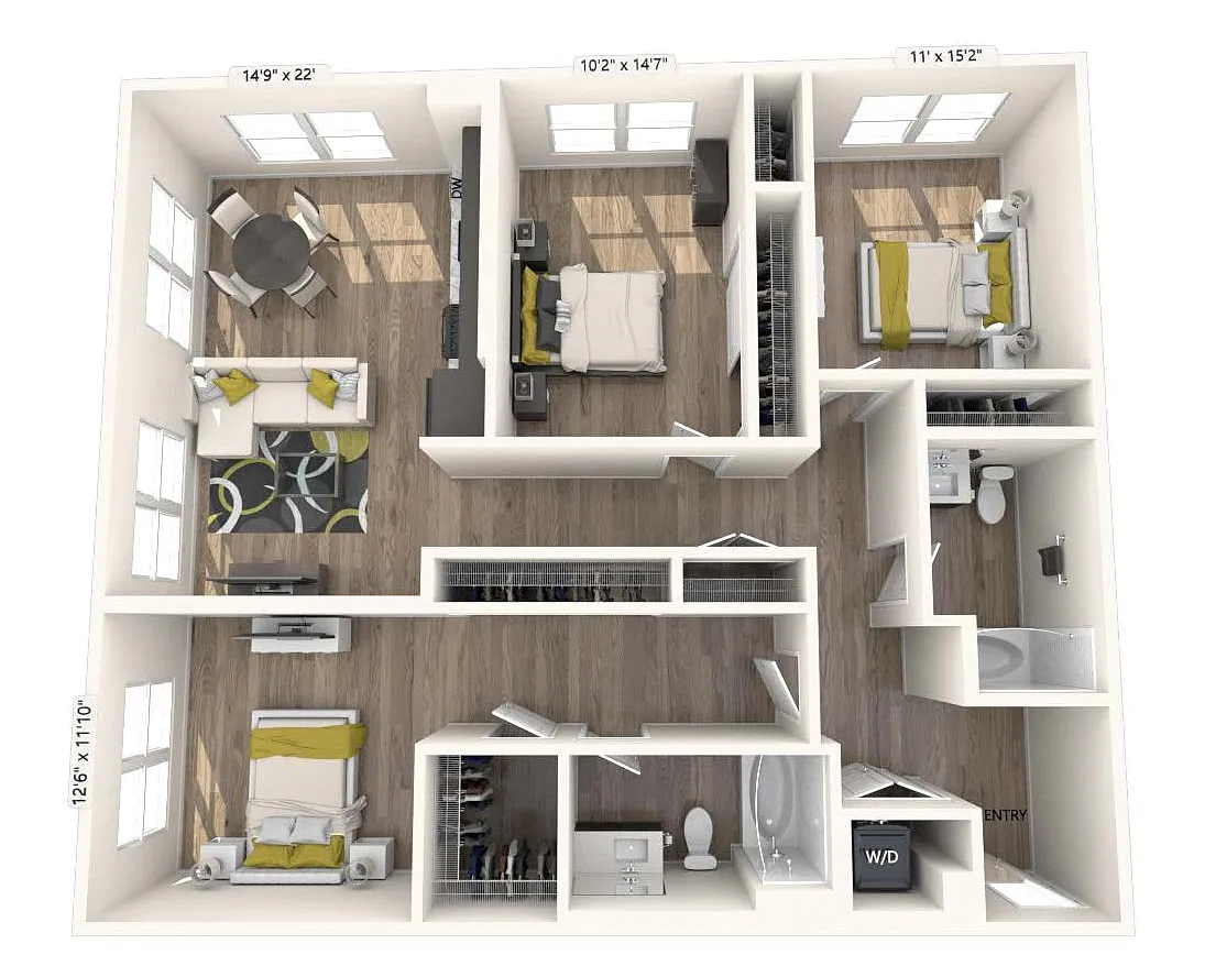 Floor plan C3-Upgrade