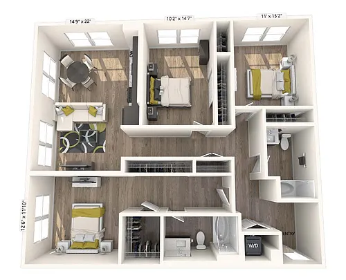 Floor plan C3-Upgrade