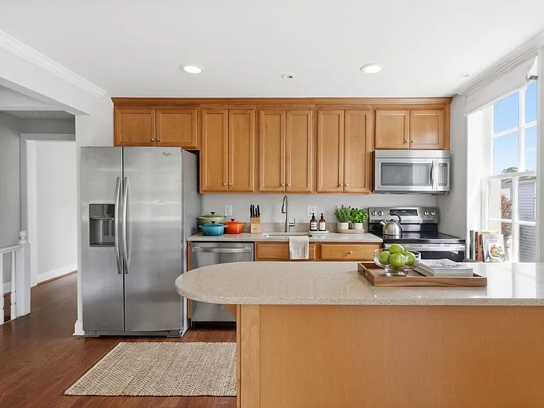 Open Kitchen with AI staging