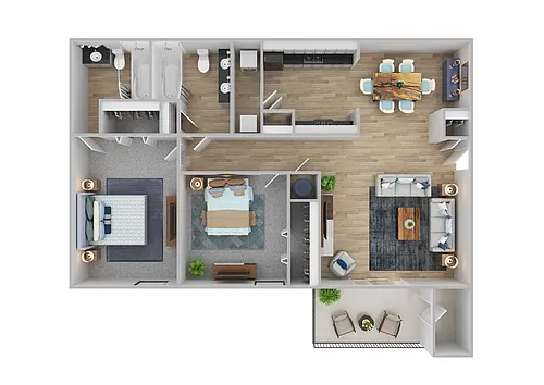 Floor plan The Dogwood