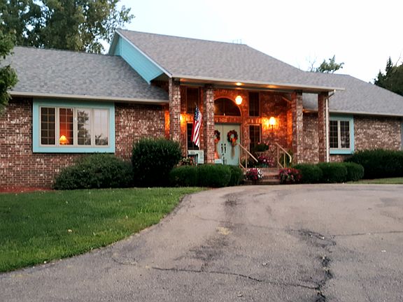 Circle drive/front of home.