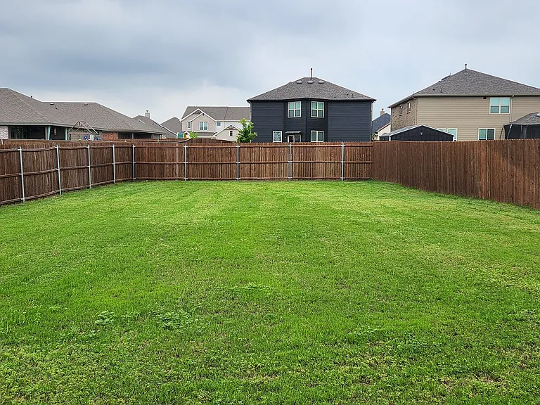 HUGE yard