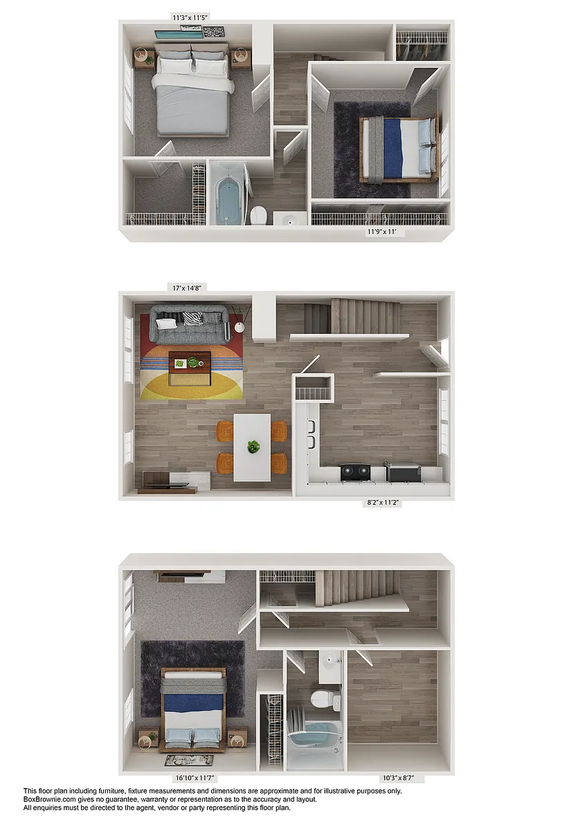 Floor plan Holly *Newly Renovated Homes A