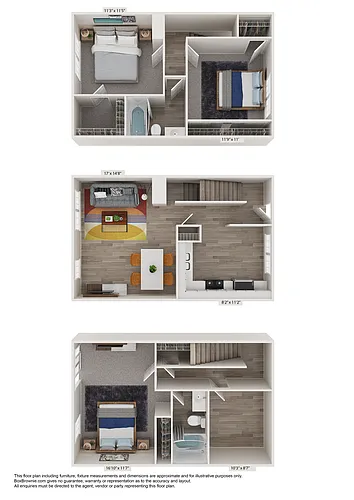 Floor plan Holly *Newly Renovated Homes A