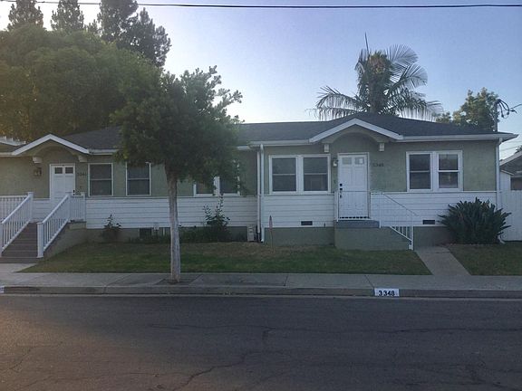 Front of building showing front door