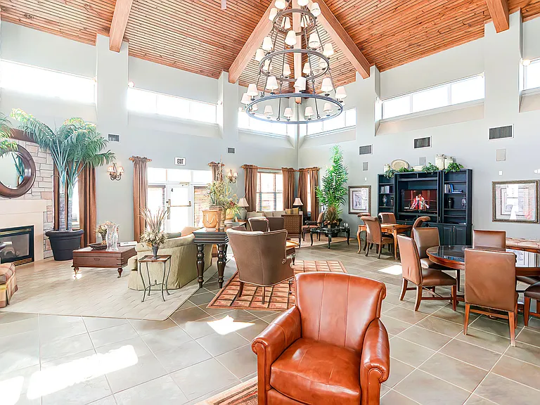 Resident Clubhouse with TV Lounge
